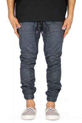 Charcoal  Drop Crotch Joggers
