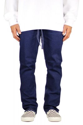 Raw Indigo Straight Jeans