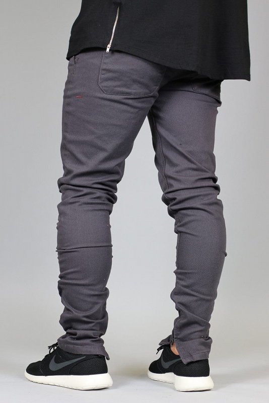 Charcoal Zipper Pants