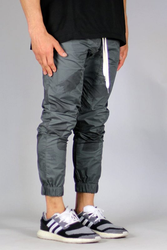 Gray Camo Cool Joggers