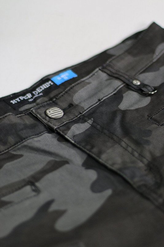 Black Camo Cargo Pants