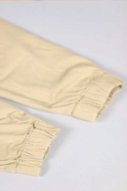 Khaki Drop Crotch Joggers