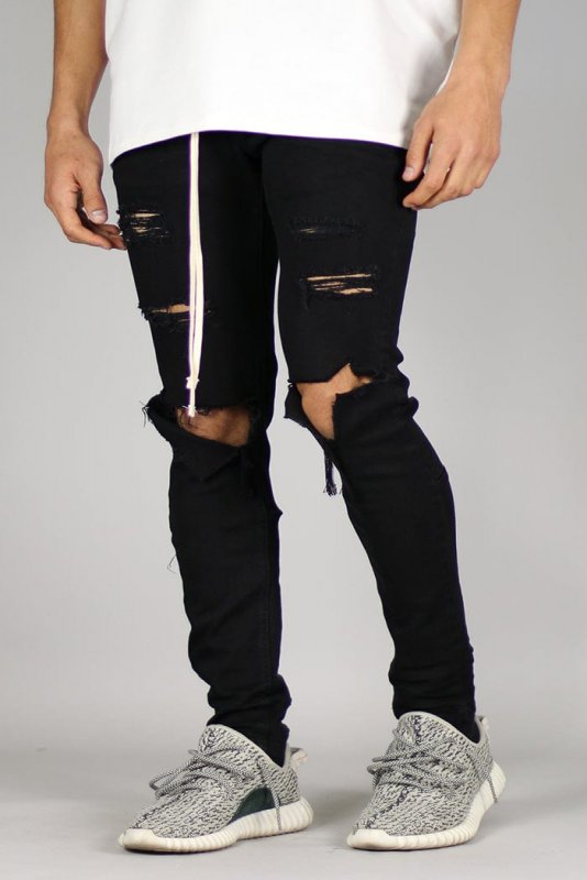 Jet Black Mufa Jeans