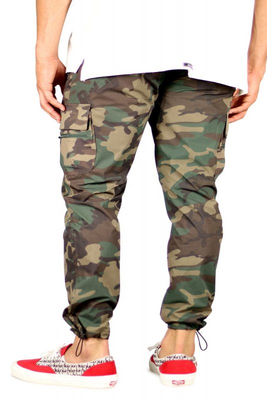 Camo Cool Nylon Cargo Pants