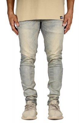 Vintage Stack Zipper Jeans