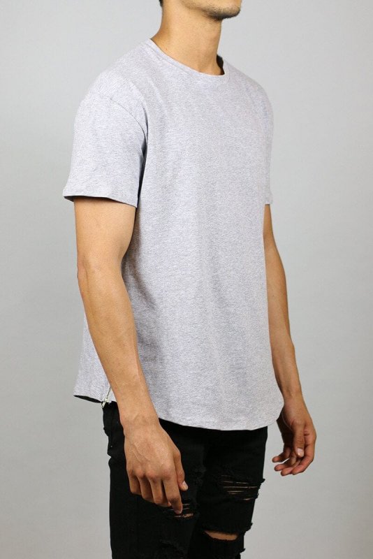 Zipper Long T-Shirts