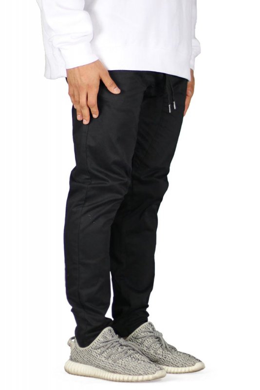 Black  Drop Crotch Pants