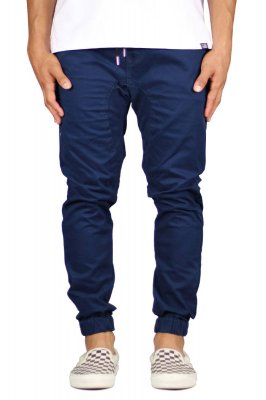 DK.Navy Drop Crotch Joggers