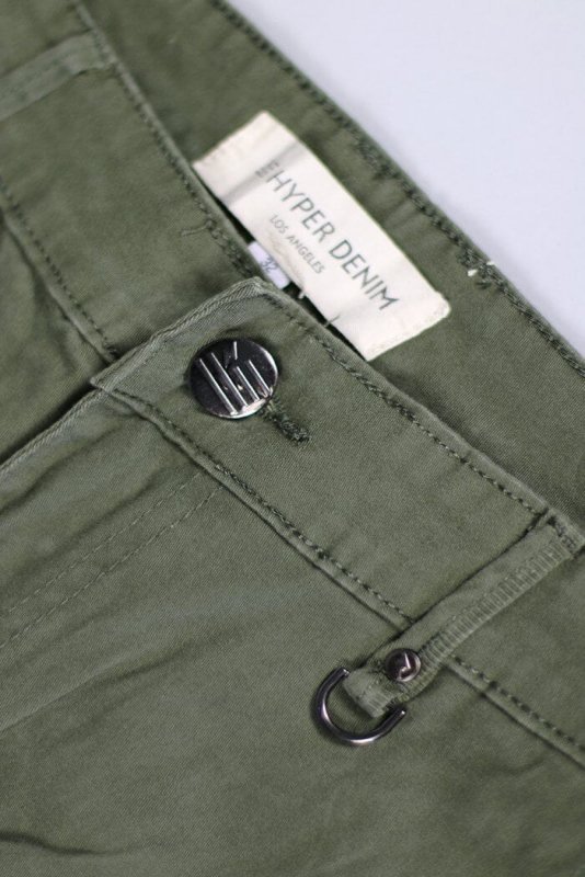 Olive Skater Chino Pants
