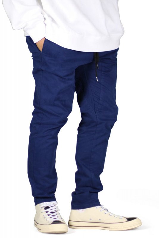 Cobalt Drop Crotch Pants