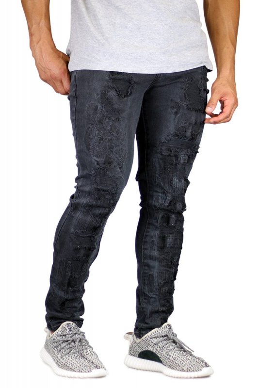 Fade Black Thrasher Jeans