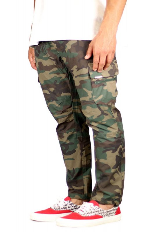 Camo Cool Nylon Cargo Pants
