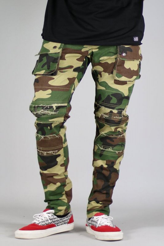 Woodland Camo Cargo Pants