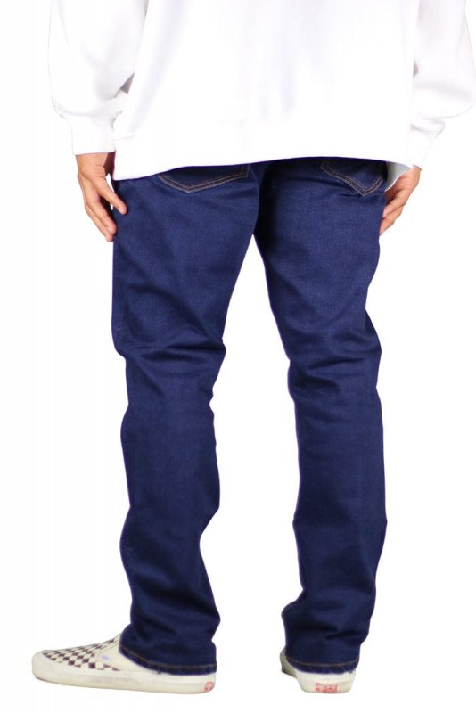 Raw Indigo Straight Jeans