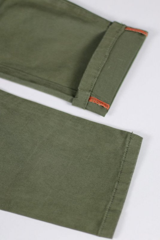 Olive Skater Chino Pants