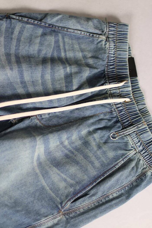 Indigo Drop Denim Shorts