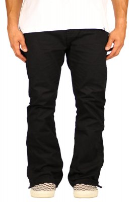 Jet Black Flare Pants