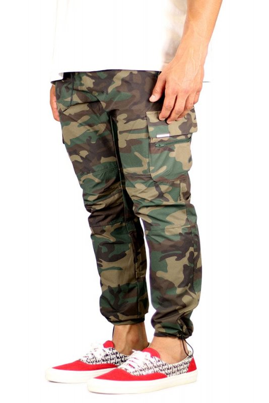 Camo Cool Nylon Cargo Pants