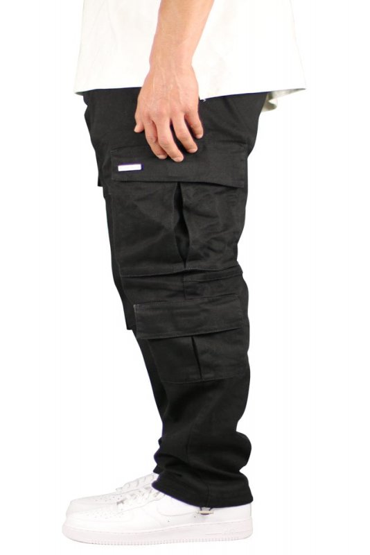 Black 8 Pocket Cargo Pants