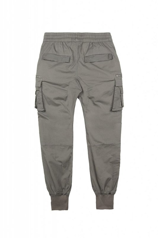 Gray Cool Cargo Joggers