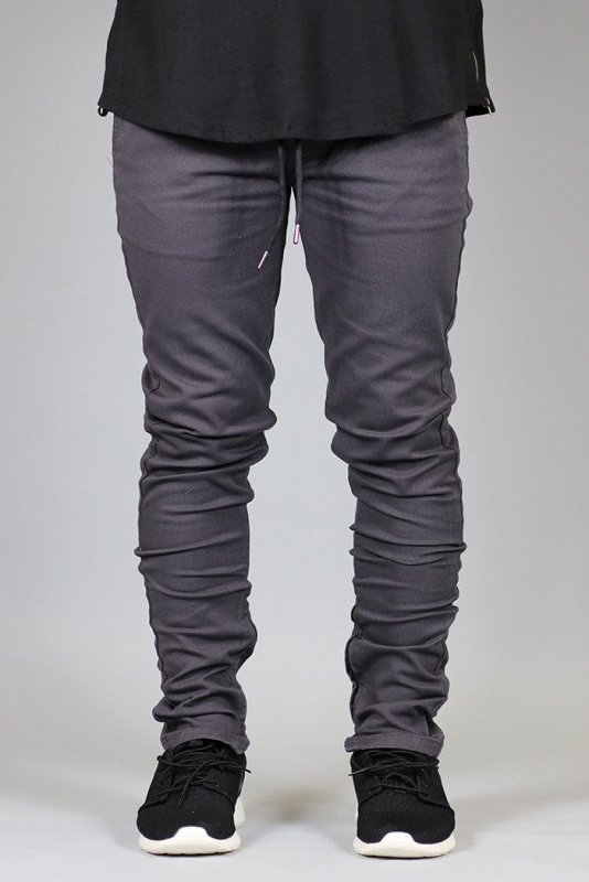 Charcoal Zipper Pants