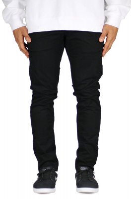 Black Skater Chino Pants