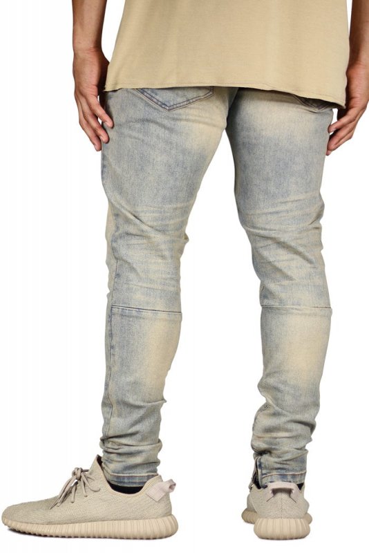 Vintage Stack Zipper Jeans