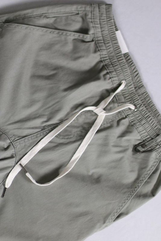 LT. Olive Drop Crotch Joggers