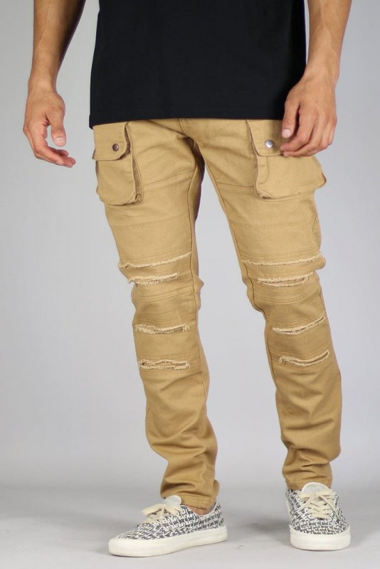 Camel Cargo Pants