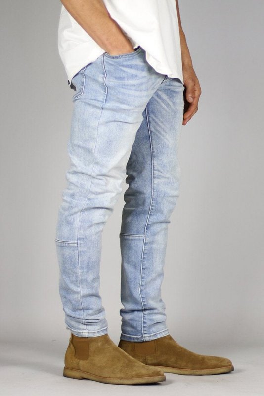 LT. Blue Ian Stack Jeans