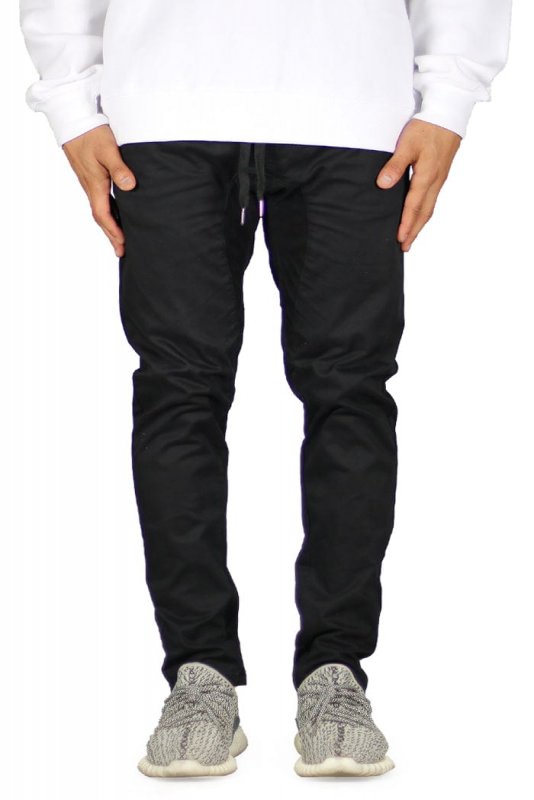 Black  Drop Crotch Pants