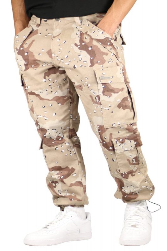 Desert Camo 8 Pocket Cargo Pants
