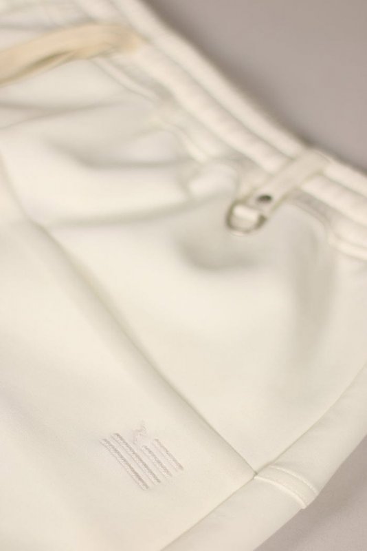 Cream White Neoprene Joggers