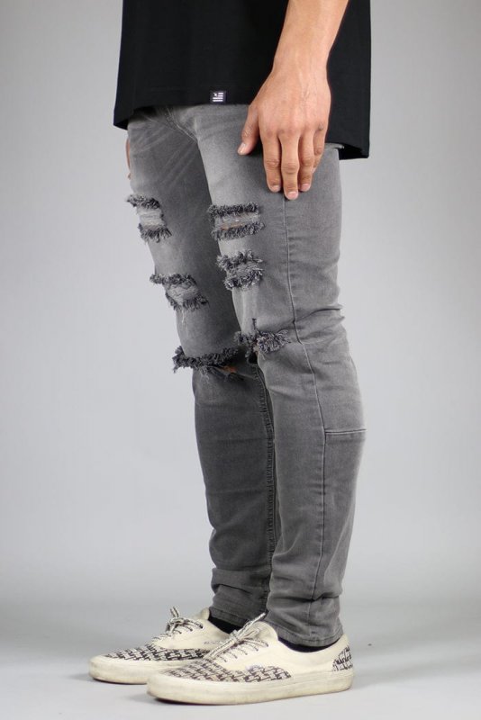 Gray Mufa Jeans