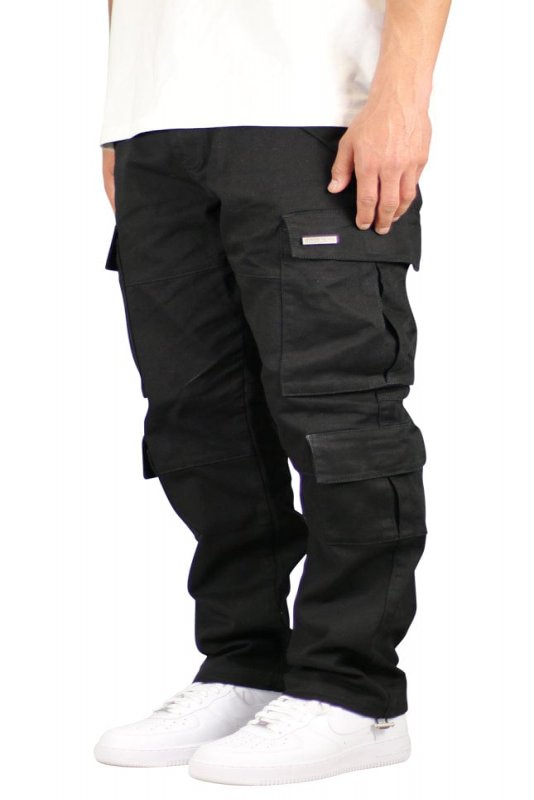 Black 8 Pocket Cargo Pants