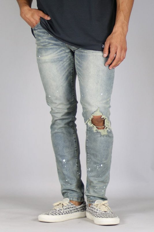 Indigo Burst Jeans