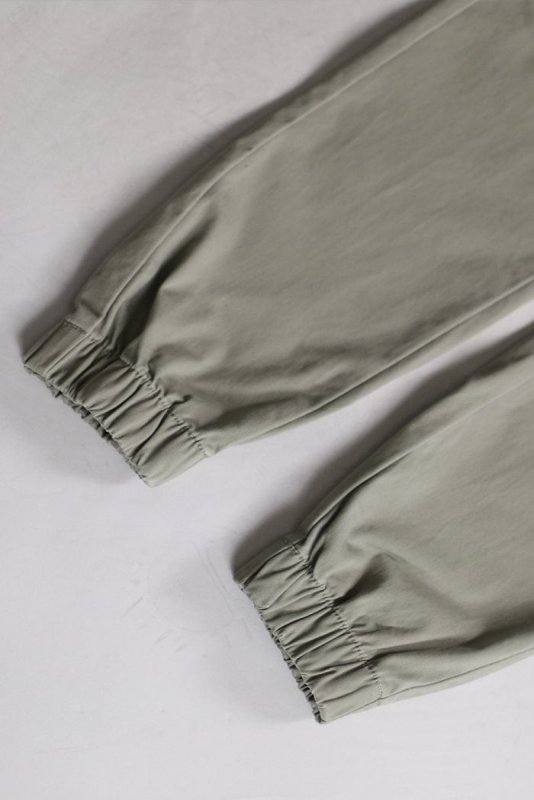 LT. Olive Drop Crotch Joggers