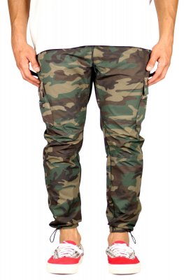 Camo Cool Nylon Cargo Pants