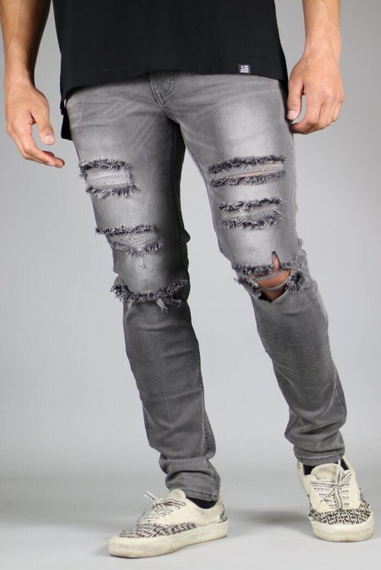 Gray Mufa Jeans