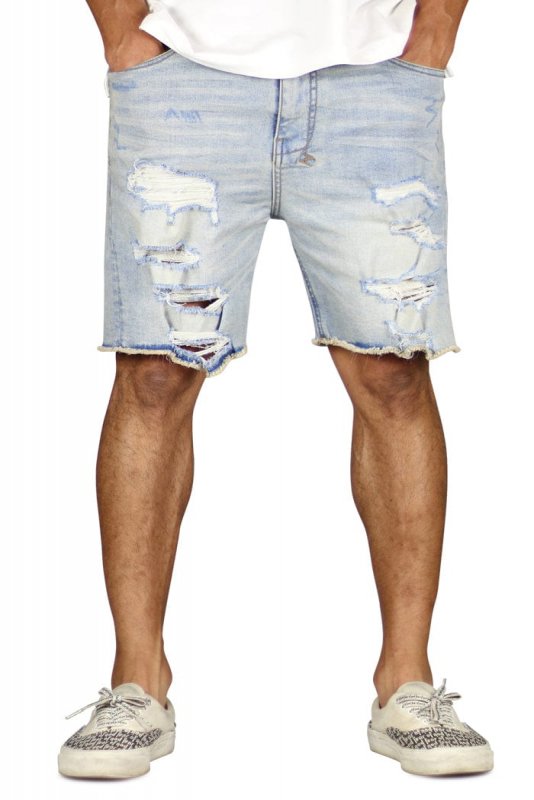 LT.Blue Thrasher Denim Shorts