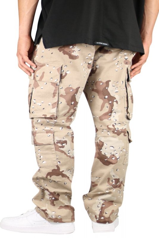 Desert Camo 8 Pocket Cargo Pants