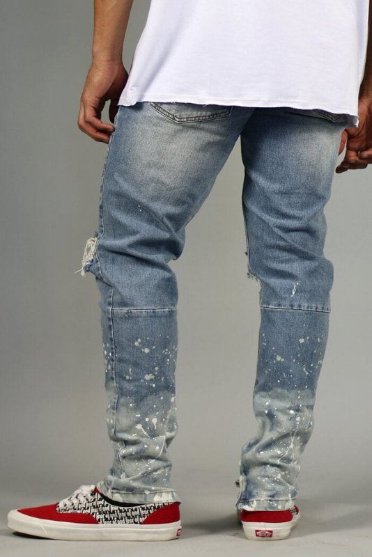 Flame Nate Zipper Jeans