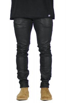 Wax Coated Slim Jeans