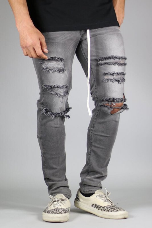 Gray Mufa Jeans