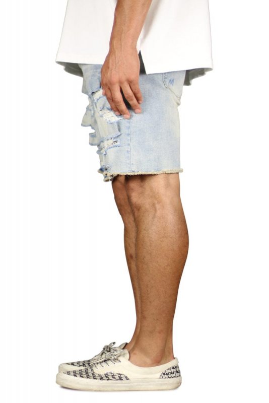 LT.Blue Thrasher Denim Shorts