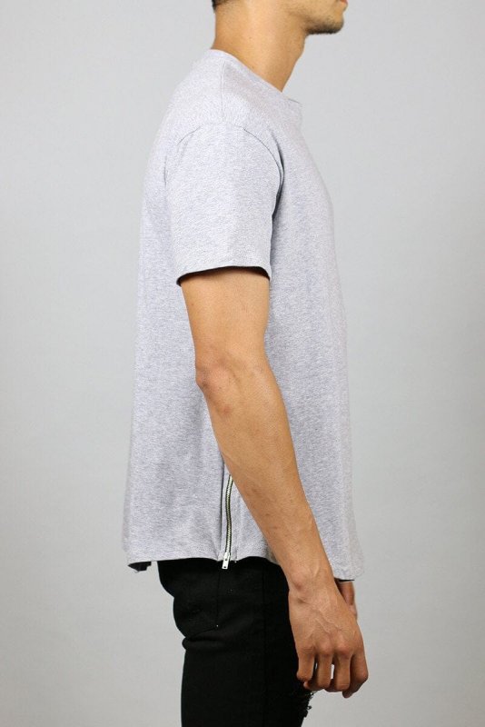 Zipper Long T-Shirts