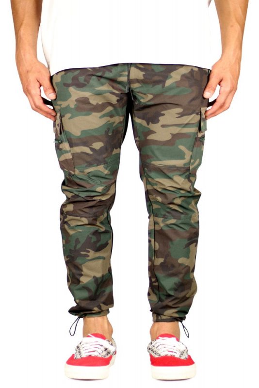Camo Cool Nylon Cargo Pants