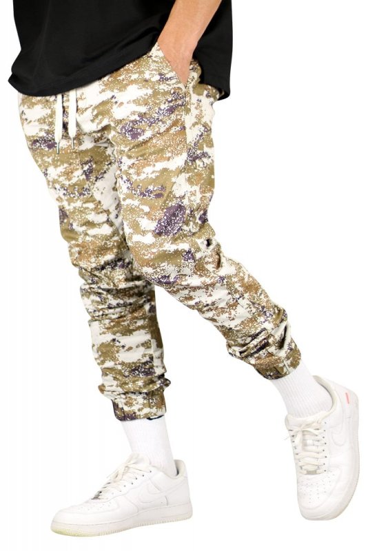 Khaki Camo Joggers