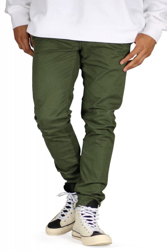 Olive Skater Chino Pants