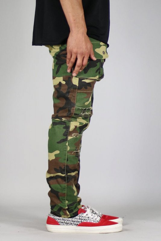 Woodland Camo Cargo Pants